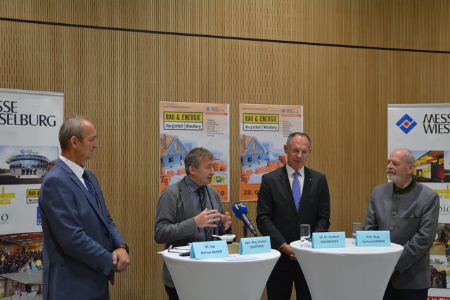 Die "Bau &amp; Energie" am Messegelände in Wieselburg war ein voller Erfolg.