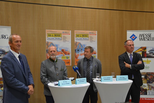 Die "Bau &amp; Energie" am Messegelände in Wieselburg war ein voller Erfolg.