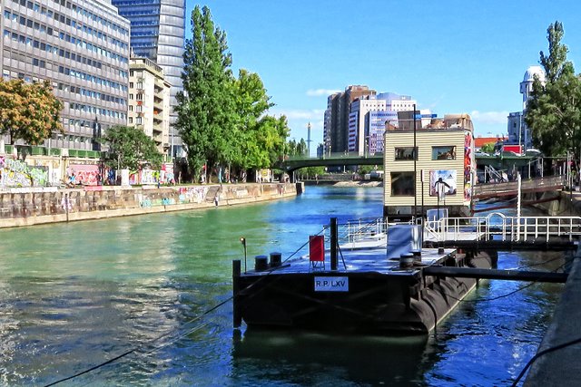 Stromabwärts geblickt...