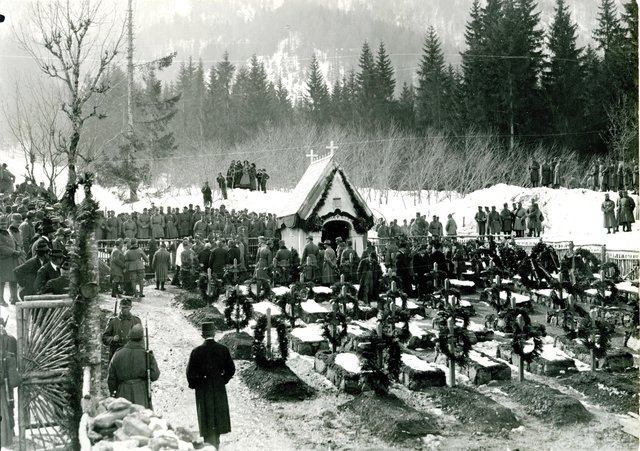 Friedhof in Griminitzen 1916 | Foto: Hans Hohenwarter