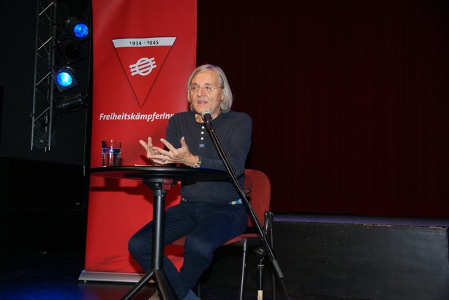 Erich Hackl stellte sein neues Buch "Am Seil" vor.