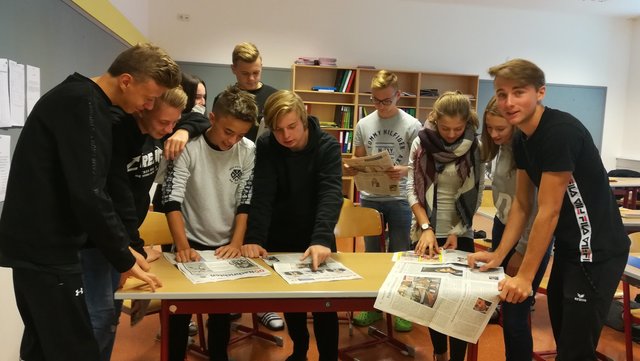 Das Redaktionsteam der HAK/HAS Bad Ischl. | Foto: HAK/HAS Bad Ischl