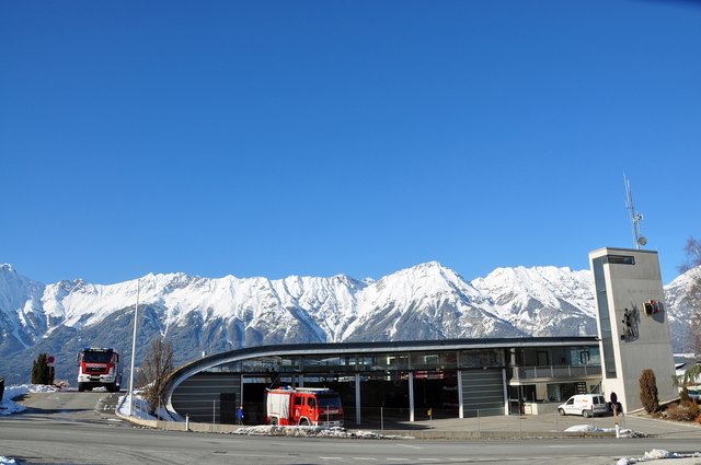 Das Gerätehaus der FF-Aldrans. | Foto: Foto (c) Julius Skamen