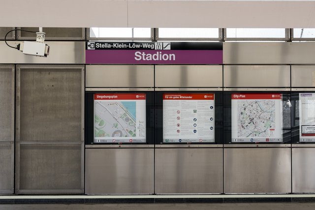 Beim Stadion geht's los: Am Samstag, 6. Oktober, gibt es zum ersten Mal ein Konzert im U-Bahn-Waggon.  | Foto: Arno Burghardt
