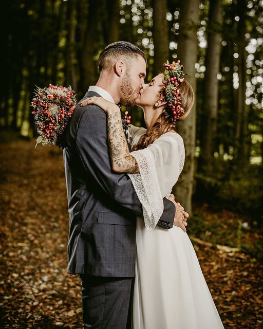 Sophie und Friedrich Mader aus dem Bezirk St. Pölten gaben einander das Ja-Wort. | Foto: Mader