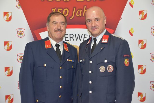 Walter Skofler und Karl Lieber von der FF Völkermarkt