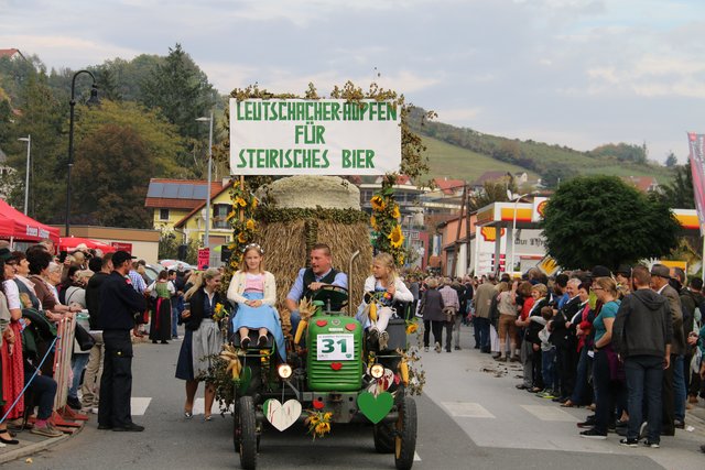 Leutschacher-Hopfen für Steirisches Bier, Winzerzug, Gamlitz