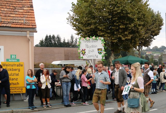 Partnerstadt Pleystein, Winzerzug Gamlitz