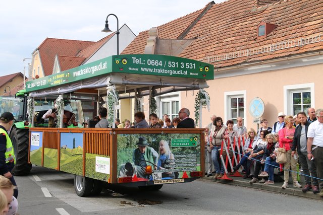 Traktorgaudi, Winzerzug, Gamlitz