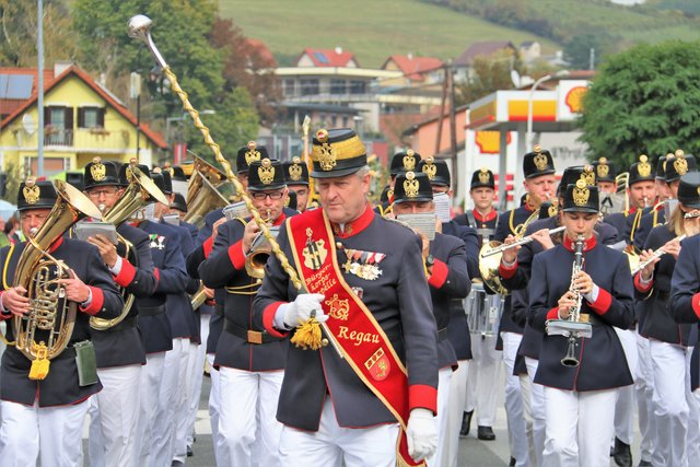 Bürgerkopskapelle Regau, Winzerzug, Gamlitz Weinlesefest