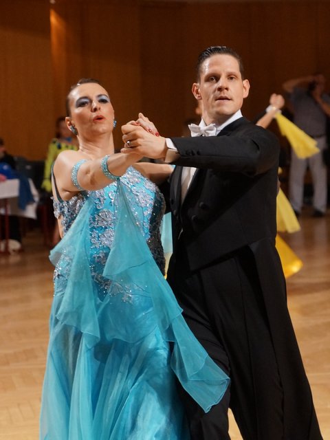 Andreas Seiringer &amp; Eveline Kopt starten bei der Staatsmeisterschaft in der Allgemeinen Klasse A und in der Senioren I Sonderklasse  | Foto: © TSC Grün-Rot-Wels