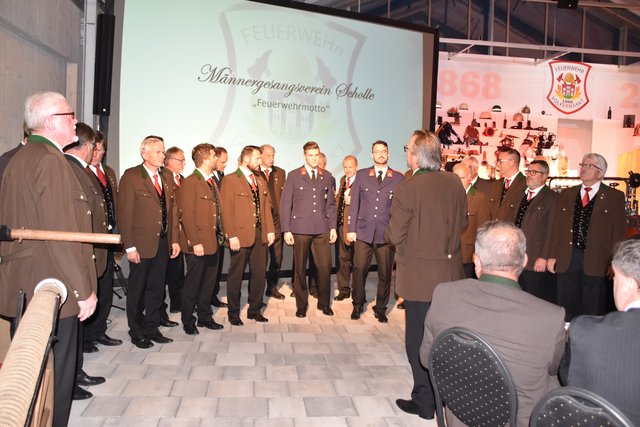 MGV Scholle umrahmte musikalisch