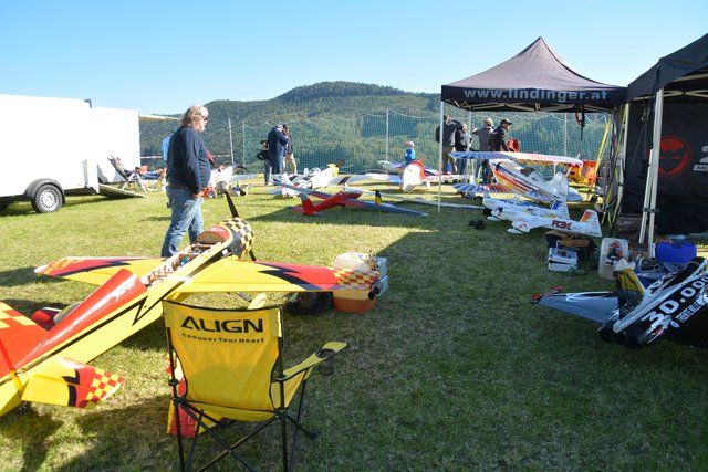 Die Mitglieder des MFC Eisenstraße zeigten beim Mostfliegen in Gseng ihr Können.