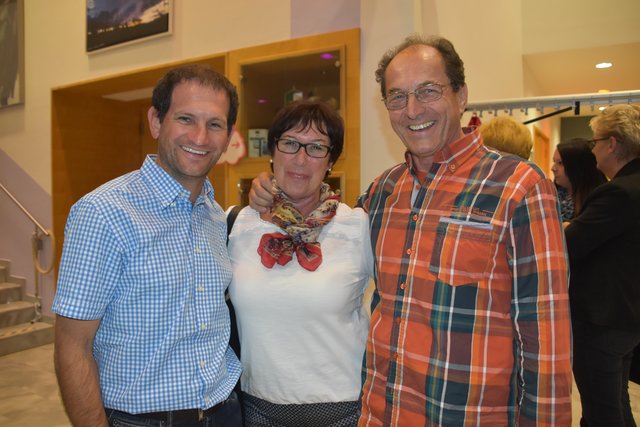 Martin, Hilde und Gustl (v. li.)