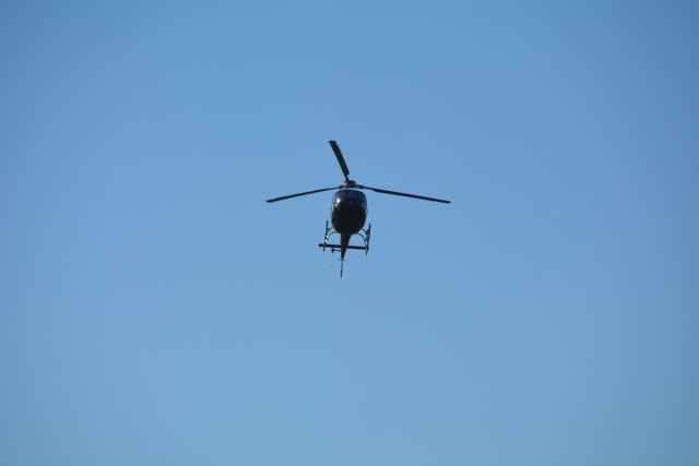 Mit der Heli Line konnte man im Helikopter eine Runde über das Mostviertel drehen.