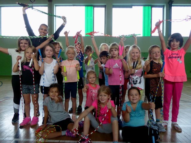 Rope Skipping Schnupperstunde In Der Volksschule Oberwart Oberwart