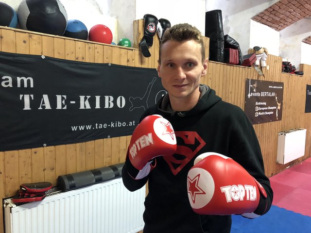 Levente Bertalan in seinem Studio in der Münzgasse.