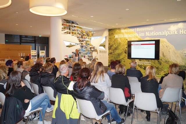 Die Auftaktveranstaltung zum Programm „Meet the Nationalpark“ war gleichzeitig Startschuss für das 2-jahres-Projekt.