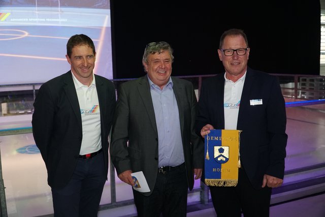 AST-GF Peter Hirvell, Bgm. Vinzenz Knapp und GF Klaus Schiffer (v.l.). | Foto: Reichel