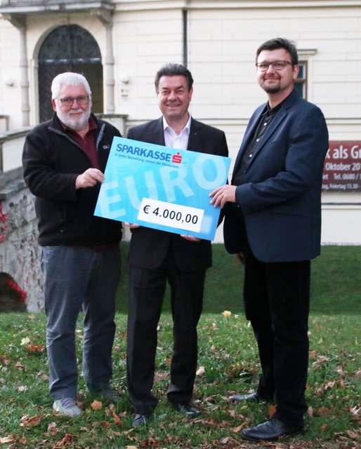 Ernst Martinek, Direktor Georg Loimayr, Obmann Stefan Brandner (v.l.)