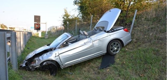 Das Auto kam von der Fahrbahn ab und überschlug sich. Für den Fahrer endete der Unfall tödlich. | Foto: LPD Wien