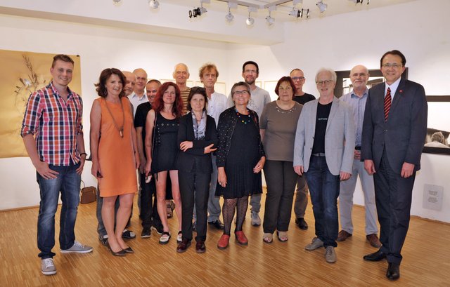 Einmal im Jahr übersiedeln die Künstler und Künstlerinnen vom Kunstwerk im Löwenhof ins Stadtmuseum und ermöglichen so einen vergrößerten Überblick über ihr Schaffen.