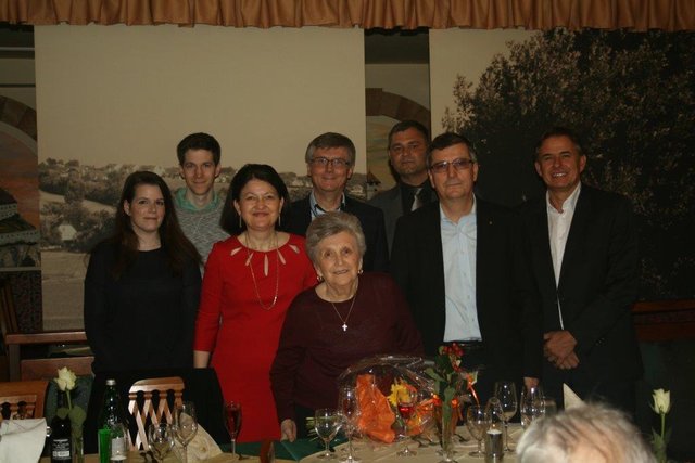 Zahlreiche Gratulanten wünschten Irene Fabsits Alles Gute zum 80. Geburtstag.