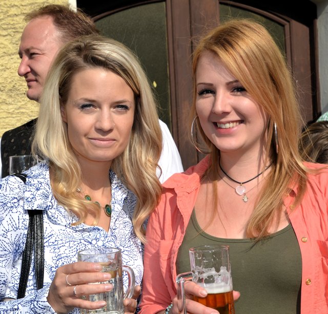 Foto: Hanna Moser, Spittal, ist mit Nadine Pirker, Peng, gekommen