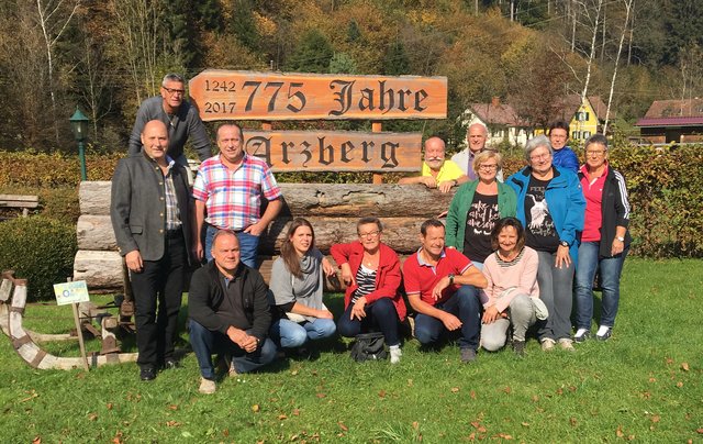Der ESV Stockauf Fürstenfeld war auf Ausflug in Arzberg.