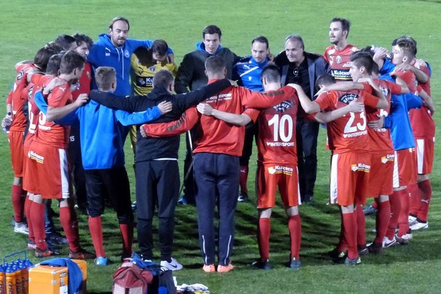 Die SV Oberwart feierte den dritten Sieg in Folge, den ersten in der Fremde.
