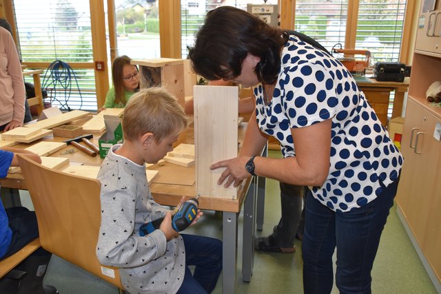 Gemeinsam wurde gewerkelt | Foto: Kristina Orasche