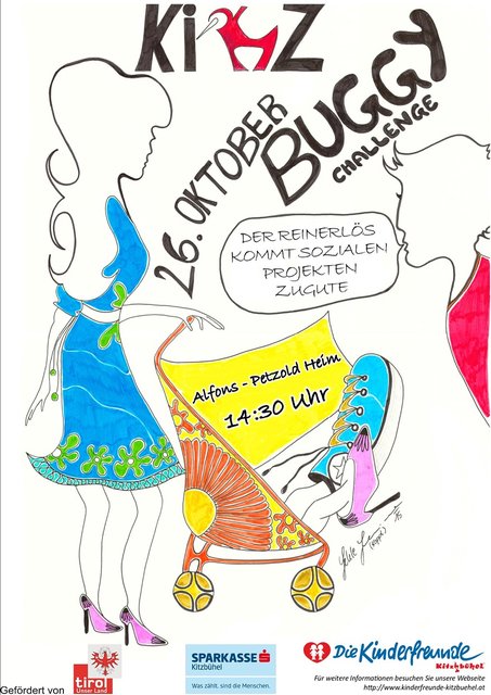Mit dem Buggy durch Kitzbühel - am 26. Oktober.