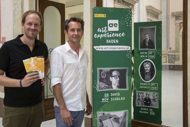 Rüdiger Andorfer mit Nicolas Hold von Vision 05 (l.)