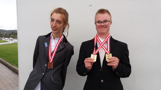 Stefanie Bodner und Christian Moritz dürfen bei Special Olympics in Abu Dhabi im März 2019 mit dabei sein