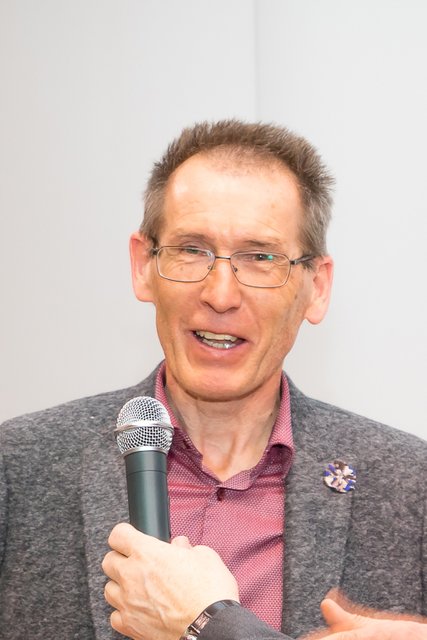 Johann Müllner, Obmann des Vereines Interkomm
