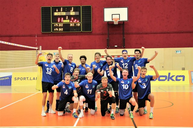 Das Team des UVC Ried war in Amstetten siegreich. | Foto: UVC Ried