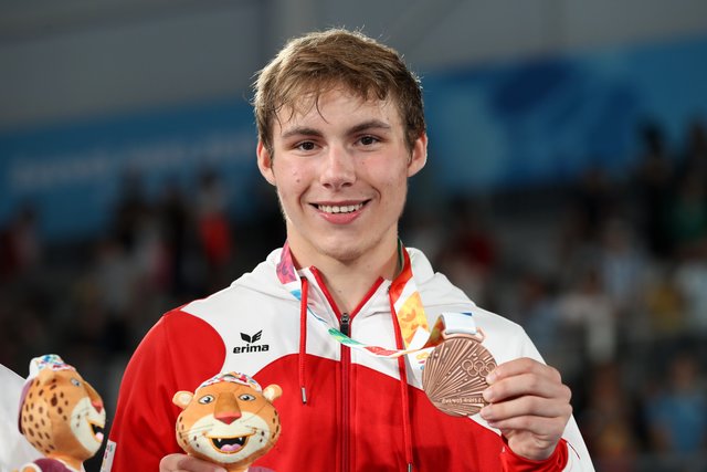 Benny Wizani strahlt: Bronze-Medaille kommt von Buenos Aires ins Tullnerfeld.