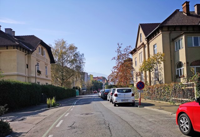 Die Schillerstraße.