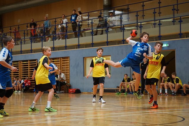 Ihr Bestes haben die Kinder und Jugendlichen in Weiz beim Handballfest gegeben.