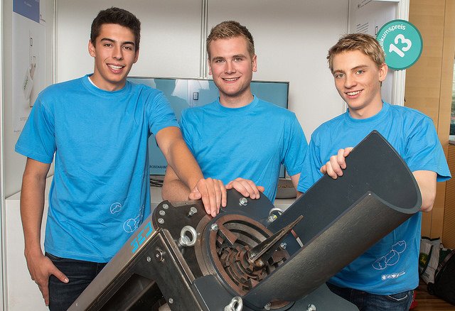 von links nach rechts: Johannes Ortner, Stefan Gruber-Hofer, Michael Eder