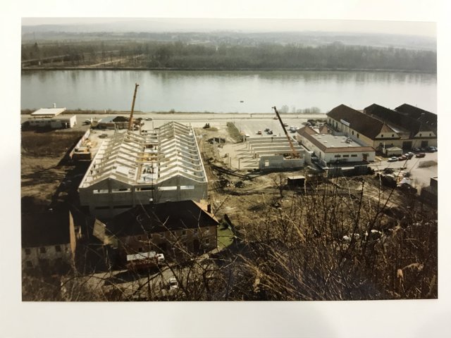 <f>Bauarbeiten einst:</f> Vor rund 30 Jahren beginnt die Geschichte des größten Einkaufszentrums im Bezirk Perg.