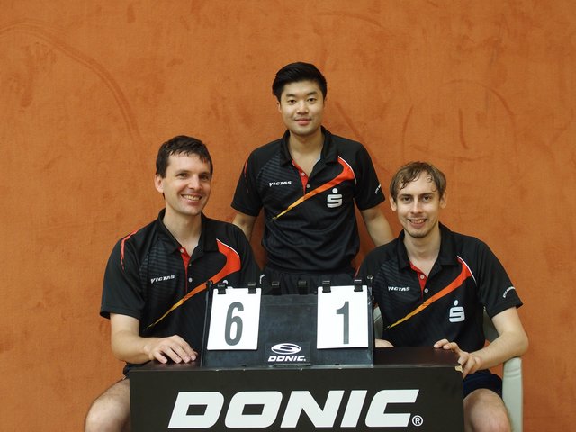 Wait 1 Mathias Neuwirth, Kai Yi Chen, Moritz Stetina  | Foto: Union WT, Sektion Tischtennis