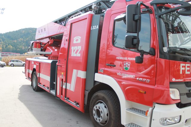 Auch die Feuerwehr Völkermarkt stand im Einsatz