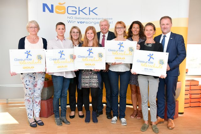 Sechs Gewinner im Bezirk Bruck an der Leitha: Die "gesunden Schulen" motivieren Kinder zu besseren Lernerfolgen.