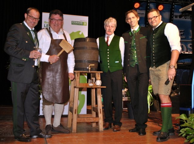 Auch im Vorjahr fand der Bockbieranstich großen Anklang.