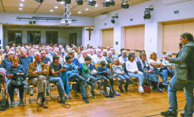 Die Präsentationen des Films „Lustenau - gestern und heute“ lockte viele Interessierte an.