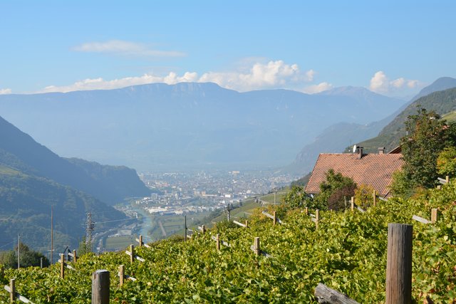 Unterwegs auf dem Rittner Hochplateau oberhalb der Südtiroler Hauptstadt Bozen.