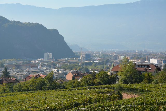 Unterwegs auf dem Rittner Hochplateau oberhalb der Südtiroler Hauptstadt Bozen.