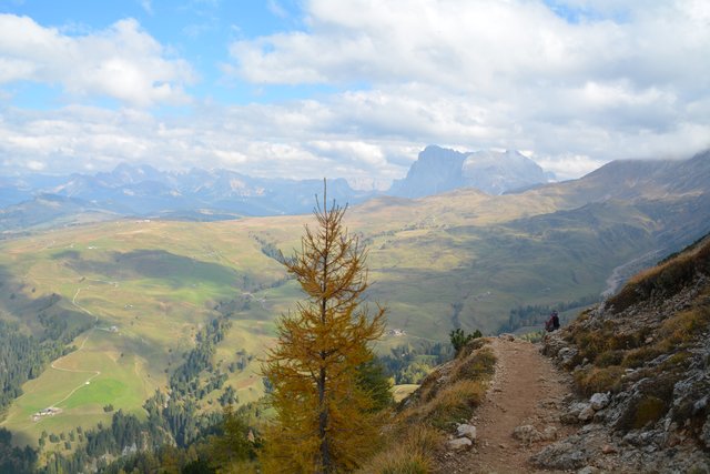 Tolle Wanderung von der Seiser Alm auf den Schlern.