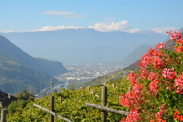 Unterwegs auf dem Rittner Hochplateau oberhalb der Südtiroler Hauptstadt Bozen.
